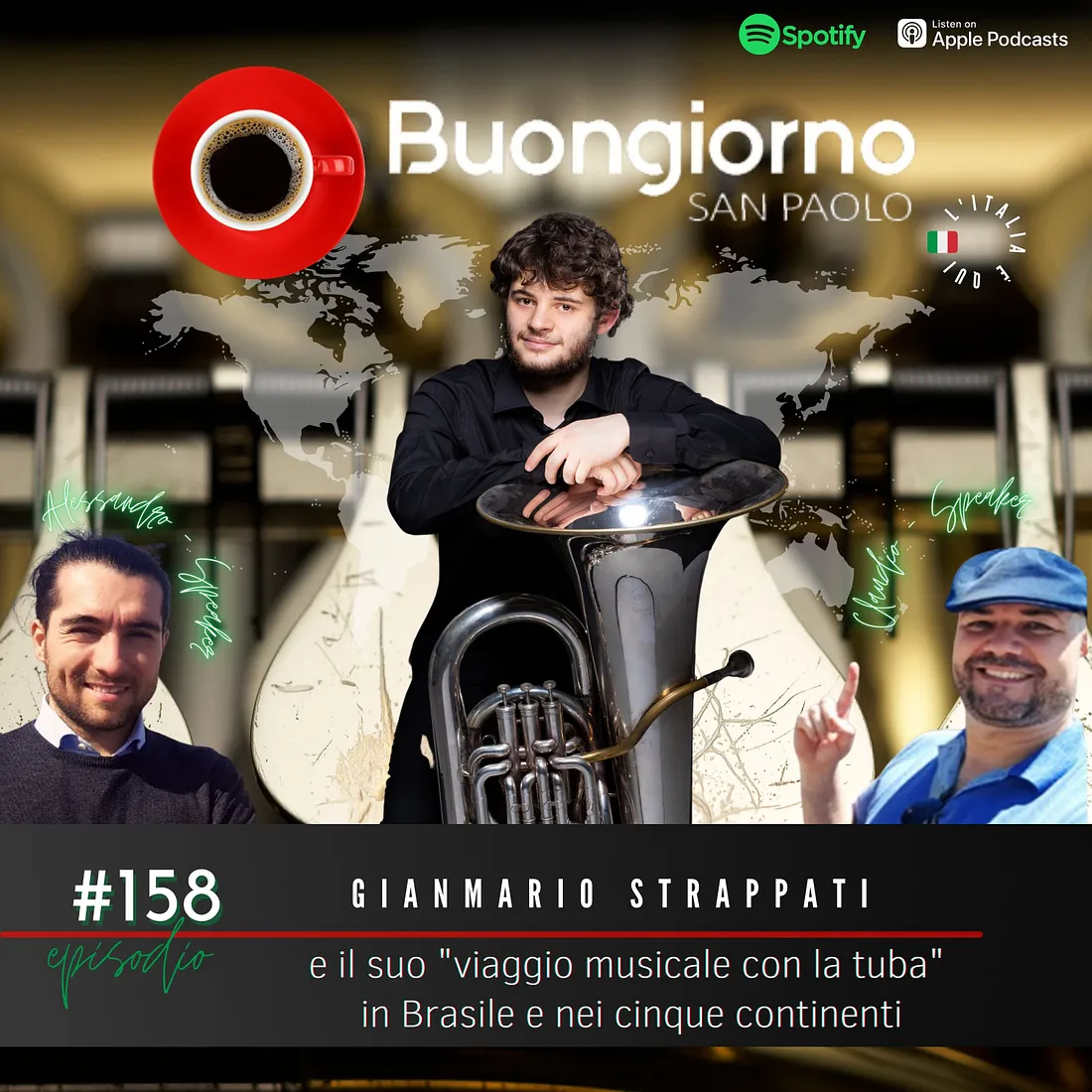 CONTINUA IL VIAGGIO MUSICALE DI GIANMARIOSTRAPPATI NO BRASIL
